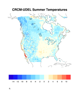 CRCM JJA temp bias