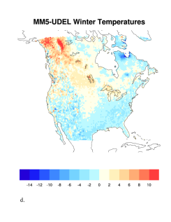 MM5I DJF temp bias