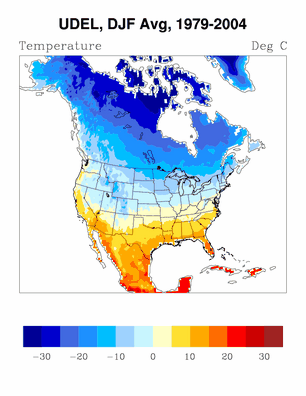 UDEL DJF temp